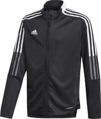 Джемпер детский Adidas Tiro 21 Junior GM7314, черный цена и информация | Футбольная форма и другие товары | hansapost.ee