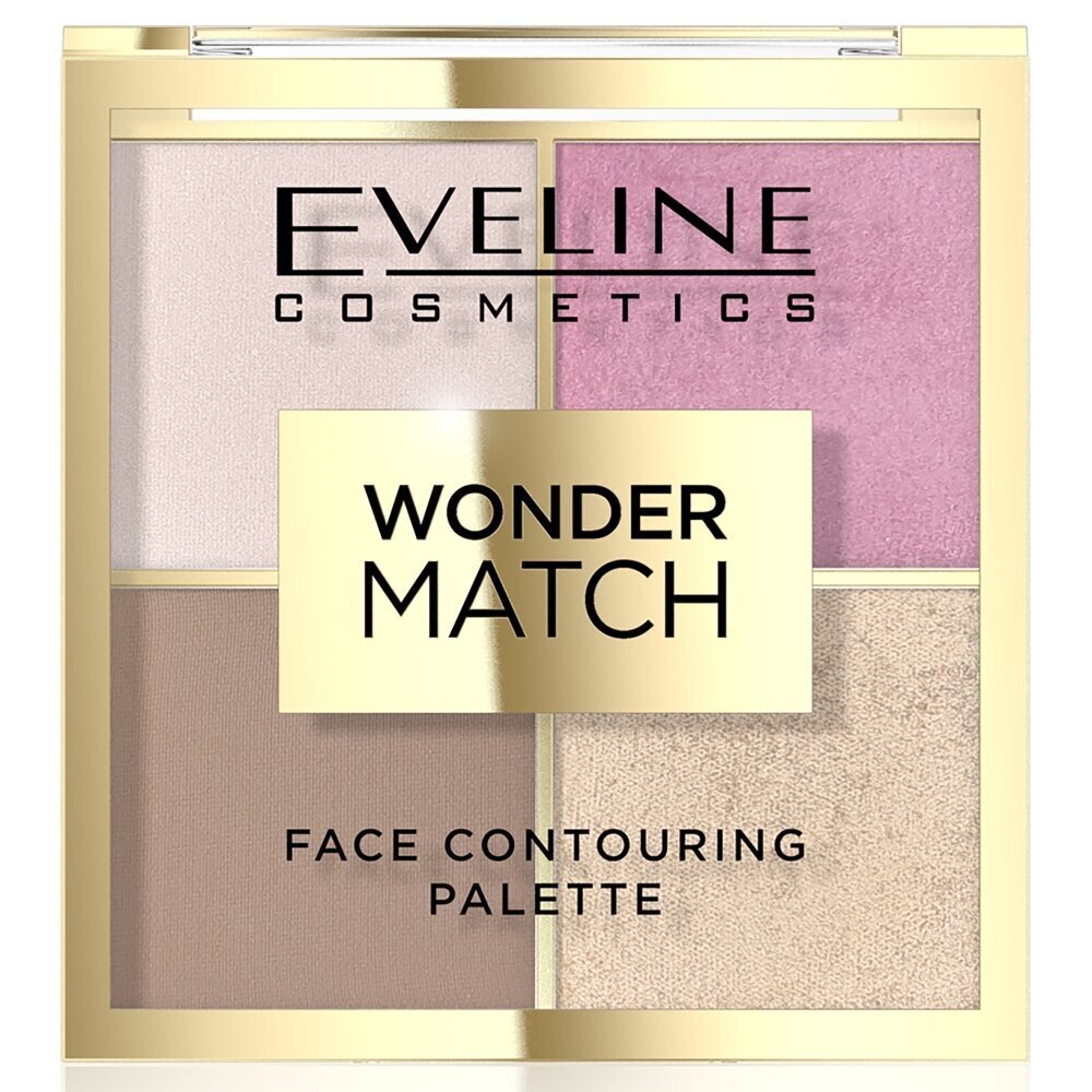 Kontuuripalett Wonder Match n01 Eveline Cosmetics цена и информация | Päikesepuudrid ja põsepunad | hansapost.ee