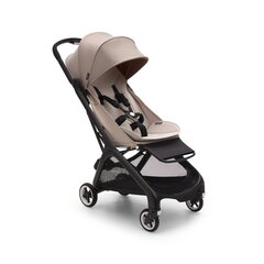 Bugaboo lapsevanker Butterfly, Black/Desert Taupe-Desert Taupe hind ja info | Vankrid, jalutuskärud | hansapost.ee