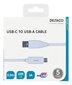 Deltaco USBC-1008M, USB C, USB A, 0.5m цена и информация | Mobiiltelefonide kaablid | hansapost.ee