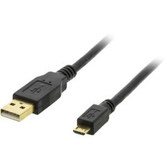 Deltaco MICRO-103, USB A, USB Micro B, 2м цена и информация | Кабели для телефонов | hansapost.ee