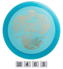 Discgolfi ketas Discmania C-Line PD Lone Howl 3, sinine price and information | Discgolf | hansapost.ee