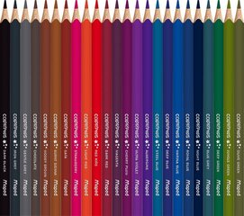 Värvipliiats Maped ColorPeps Star 72tk hind ja info | Kunstitarbed, voolimise tarvikud | hansapost.ee