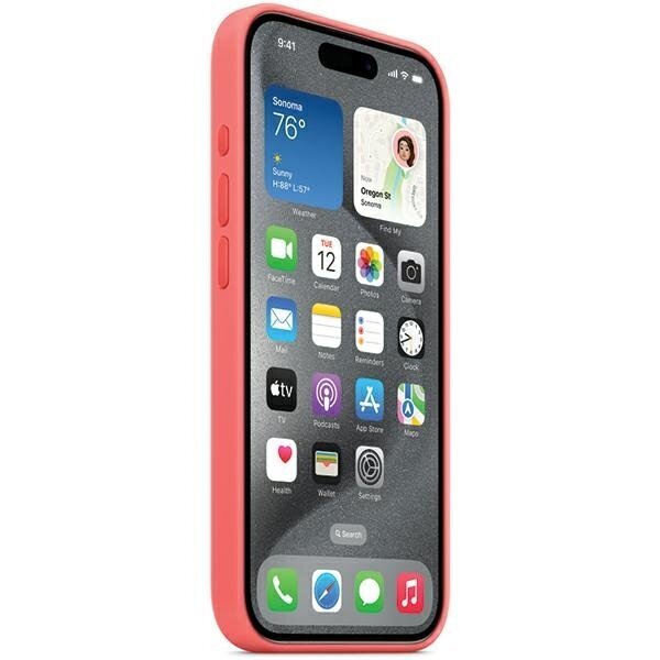 Etui Apple MT1G3ZM|A iPhone 15 Pro 6.1" MagSafe hind ja info | Telefonide kaitsekaaned ja -ümbrised | hansapost.ee