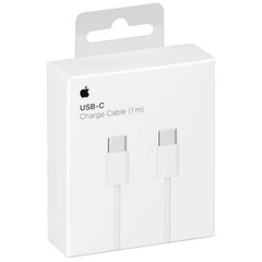 Apple MUF72ZM/A USB-C на USB-C  Кабель данных и заряда 1m Белый (EU Blister) цена и информация | Кабели для телефонов | hansapost.ee