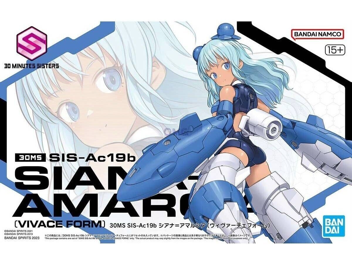 Konstruktor Bandai 30MS SIS-Ac19b Siana-Amarcia [Vivace Form], 63389 цена и информация | Klotsid ja konstruktorid | hansapost.ee