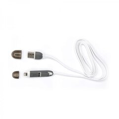 Sbox USB-&gt;Micro USB+IPH.5 M/M 1M  2IN1B цена и информация | Кабели для телефонов | hansapost.ee