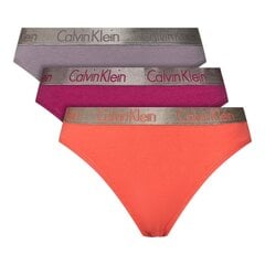 Calvin Klein Aluspüksid naistele 84743, 3 tk цена и информация | Трусики | hansapost.ee