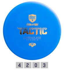 Discgolfi ketas Discmania Midrange Driver Hard Exo Tactic Evolution Light, sinine hind ja info | Discgolf | hansapost.ee