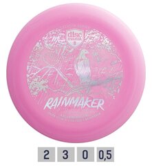 Диски для диск-гольфа Discmania Putter D-Line Flex 3 Rainmaker, розовый цена и информация | Discgolf | hansapost.ee