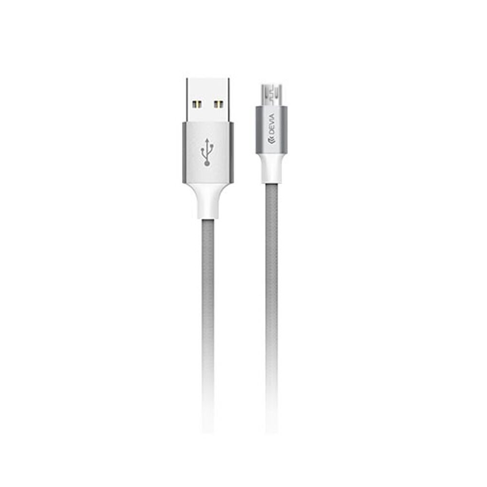 Kaablite komplekt Devia Pheez USB - Micro USB (3 tk), 25cm, 1m, 2m цена и информация | Mobiiltelefonide kaablid | hansapost.ee