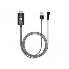 Kaabel Devia Storm, HDMI - USB - Lightning, 2m hind ja info | Mobiiltelefonide kaablid | hansapost.ee
