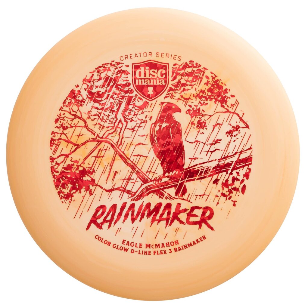 Discgolfi ketas Discmania Putter D-Line Flex 3 Rainmaker, oranž hind ja info | Discgolf | hansapost.ee