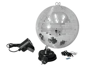 Mirror Ball, 30cm LED Spotiga price and information | Peokaunistused ja dekoratsioonid | hansapost.ee