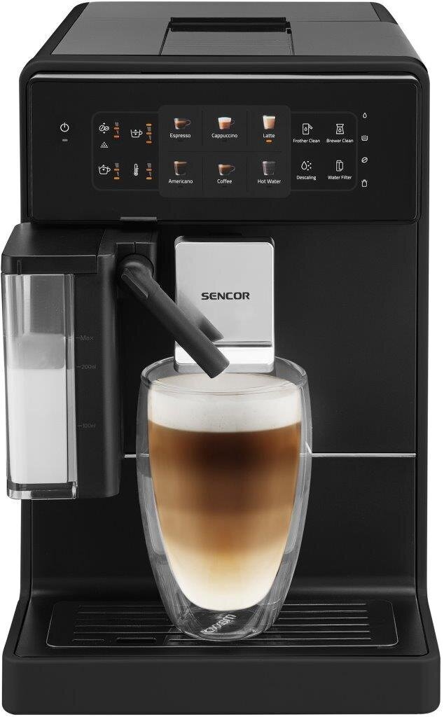 Sencor SES 9300BK цена и информация | Kohvimasinad ja espressomasinad | hansapost.ee