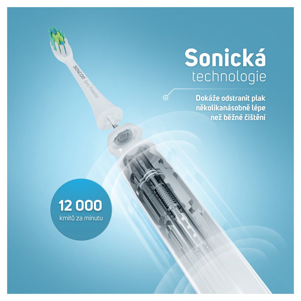 Sencor SOC 0811RS цена и информация | Elektrilised hambaharjad | hansapost.ee