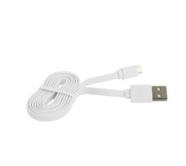 Tellur Andmeedastuskaabel, USB/Micro USB, 1m, Valge hind ja info | Mobiiltelefonide kaablid | hansapost.ee