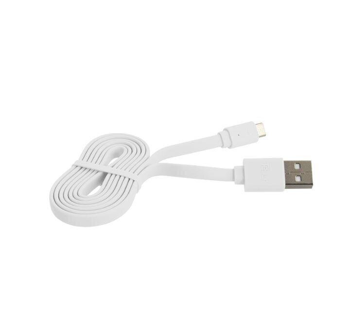 Tellur Andmeedastuskaabel, USB/Micro USB, 1m, Valge hind ja info | Mobiiltelefonide kaablid | hansapost.ee