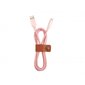 Andmeedastuskaabel Tellur USB/Lightning, 1m, Roosa/Kuldne hind ja info | Mobiiltelefonide kaablid | hansapost.ee