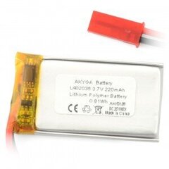 Akyga Li-Pol 220mAh 1S 3.7V hind ja info | Ad Autokaubad | hansapost.ee