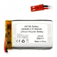 Аккумулятор Akyga AN-12208 Li-Pol 850мАч 1S 3.7 В цена и информация | Аккумуляторы | hansapost.ee