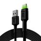 Green Cell KABGC13, USB - USB-C, 2m hind ja info | Mobiiltelefonide kaablid | hansapost.ee