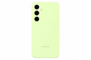 Силиконовый чехол Samsung для Samsung Galaxy S24+ лайм цена и информация | Чехлы для телефонов | hansapost.ee