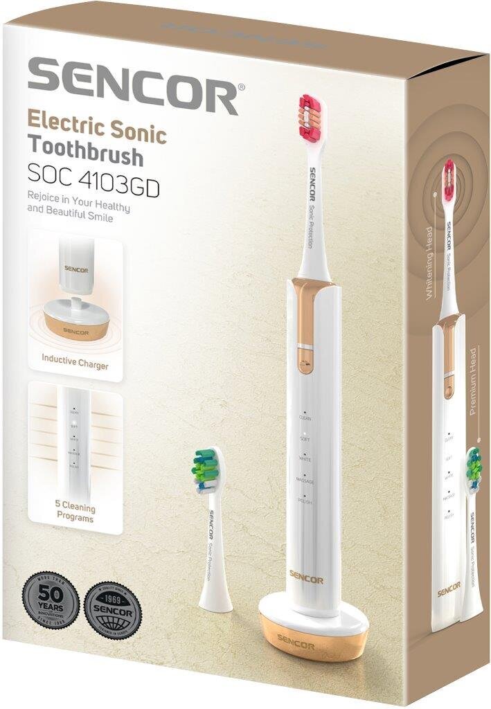Sencor SOC 4103GD hind ja info | Elektrilised hambaharjad | hansapost.ee