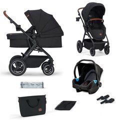 Товар с повреждением. Универсальная коляска Kinderkraft Btour 3in1, Black цена и информация | Товары с повреждениями | hansapost.ee