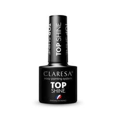 Hübriidlakk Claresa Top Shine, 5 g цена и информация | Лаки для ногтей, укрепители для ногтей | hansapost.ee