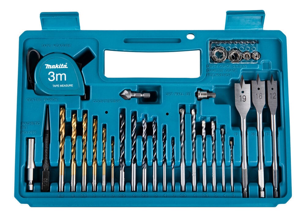 PUURIDE JA OTSAKUTE KOMPLEKT 102- OSAL. E-10730 Makita hind ja info | Käsitööriistad | hansapost.ee