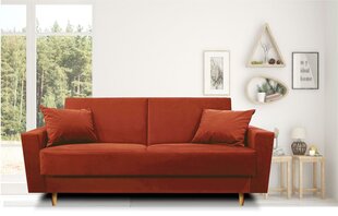 Диван-кровать Marta Fancy 56, красный цвет цена и информация | Диваны | hansapost.ee