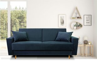Диван-кровать Marta Fancy 79, синий цвет цена и информация | Диваны | hansapost.ee