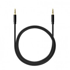 Toti 1M220-BLK, 3.5 mm, 1 m hind ja info | Mobiiltelefonide kaablid | hansapost.ee