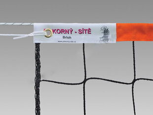 Beach volleyball net POKORNY Econom 8,5x1m, 2,5mm, with galvanized steel cord цена и информация | Волейбольные сетки | hansapost.ee