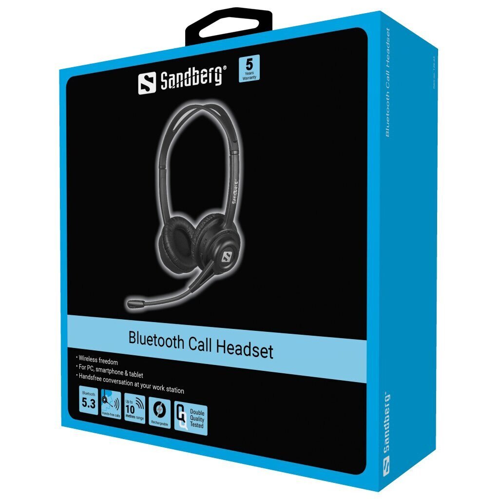 Sandberg 126-43 Bluetooth Call Headset цена и информация | Kõrvaklapid | hansapost.ee