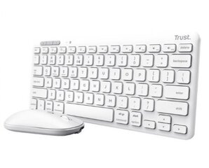 Клавиатура, мышь Trust Lyra цена и информация | Клавиатуры | hansapost.ee