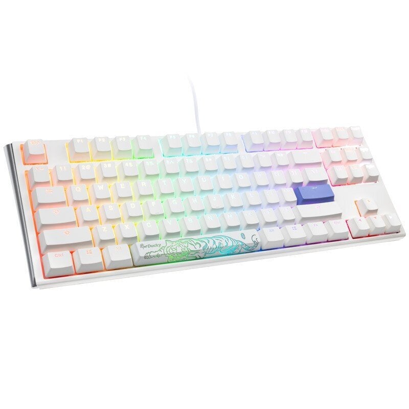 Ducky One 3 Classic TKL RGB US MX Brown Switch цена и информация | Klaviatuurid | hansapost.ee