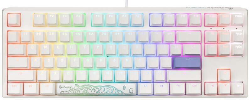 Ducky One 3 Classic TKL RGB US MX Brown Switch цена и информация | Klaviatuurid | hansapost.ee