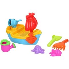 Liivakasti mänguasjakomplekt Tornado Toys Laev, 10 tk цена и информация | Игрушки (пляж, вода, песок) | hansapost.ee