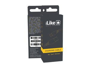 ILike Charging Cable ICT01, USB-C цена и информация | Кабели для телефонов | hansapost.ee