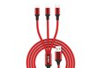 ILike Charging Cable 3 in 1 CCI02, USB, 1.2 m цена и информация | Mobiiltelefonide kaablid | hansapost.ee