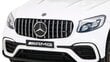 Ühekohaline elektriauto lastele Mercedes Benz GLC63S, valge цена и информация | Laste elektriautod | hansapost.ee