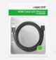 Ugreen HDMI HD104 10107, 2 m цена и информация | Mobiiltelefonide kaablid | hansapost.ee