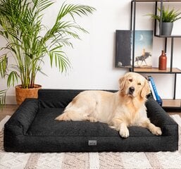 Лежак для домашних животных Doggy Glamour, разные размеры, черный цвет цена и информация | Лежаки, домики | hansapost.ee