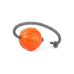 Интерактивная игрушка для собак Doggy Liker Cord, 9 см, оранжевый цвет цена и информация | Игрушки для собак | hansapost.ee