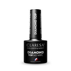 Claresa Top Diamond No Wipe верхний слой гель-лака, 5 г цена и информация | Лаки для ногтей, укрепители для ногтей | hansapost.ee