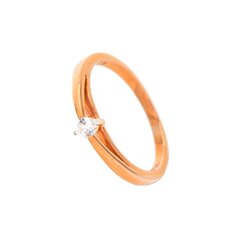 Золотое кольцо с алмазами 0013235700122 цена и информация | Кольцо | hansapost.ee