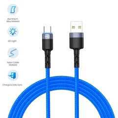 Tellur, TLL155344, Usb-C, 1.2m hind ja info | Mobiiltelefonide kaablid | hansapost.ee