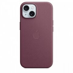 Apple iPhone 15 FineWoven Case with MagSafe - Mulberry MT3E3ZM/A цена и информация | Чехлы для телефонов | hansapost.ee